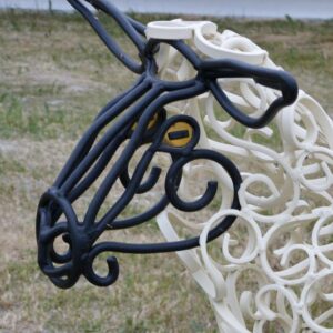 Mouton en fer forgé