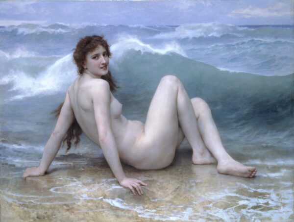 Femme nue au bord de l'eau – Image 2